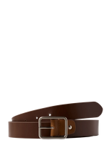 Jack & Jones - Jacwinston Reversible Leather Belt - Klasikinis diržas - Ruda