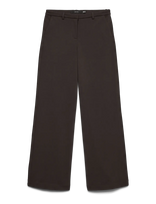 Vero Moda - Vmzamira Mw Wide Pant Noos - Plačios kelnės - Ruda