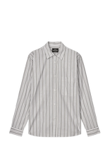 Mads Nørgaard - Cotton Soft Marcel Shirt - Laisvalaikio marškiniai - Balta