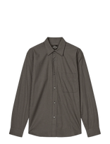 Mads Nørgaard - Cotton Soft Marcel Shirt - Laisvalaikio marškiniai - Ruda