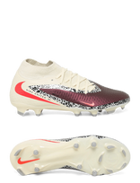 Nike - Nike Phantom 6 Academy High Cut Fg/Mg United - Futbolo batai - Burgundiška splava