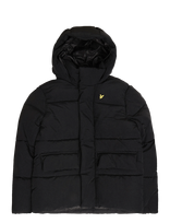 Lyle & Scott - Nylon Padded Coat - Striukė - Juoda
