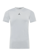 Nike - Nike Jordan Sport Men's Dri-Fit Short-Sleeve Base Layer Top - Sportiniai apatiniai drabužiai - Pilka