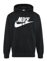 Nike - Nike Club Logo Hoodie - Sportinis džemperis su gobtuvu - Juoda