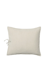 Garbo&Friends - Embroidered Linen Pillowcase, 50X60 Cm, Linen - Pagalvių užvalkalas - Kreminė spalva