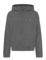 Maison Kitsune - Bold Fox Head Patch Oversize Hoodie - Džemperis - Pilka