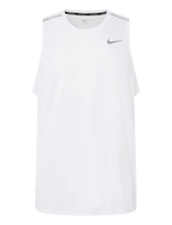 Nike - Nike Dri-Fit Miler Tank Top - Sportinė palaidinė be rankovių - Balta