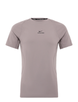 Nike - Nike Pro Training Top - Sportiniai marškinėliai - Violetinė