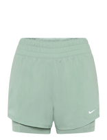 Nike - Nike One Dri-Fit 3In 2N1 Short - Treniruočių šortai - Žalia