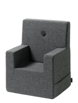 By KlipKlap - Kk Kids Chair Xl - Blue Grey W. Grey - Kėdės ir taburetės - Pilka