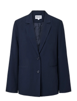 Pieces - Pcbosella Ls Loose Blazer Noos Bc - Oversized švarkai - Tamsiai mėlyna