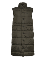 Whistler - Amaretto W Long Puffer Vest - Sportinė liemenė - Chaki spalva
