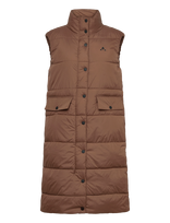 Whistler - Amaretto W Long Puffer Vest - Sportinė liemenė - Ruda