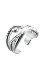 Kalevala - Männyt Ear Cuff - Segamieji auskarai - Sidabro