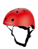 Banwood - Banwood Classic Helmet - Matte  Black - Šalmai ir apsaugos - Raudona