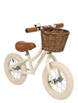 Banwood - Banwood Balance Bike First Go Vintage Cream - Dviratis vaikams - Kreminė spalva