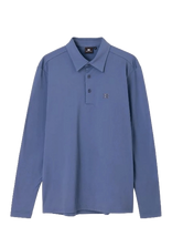 Cross Sportswear - M Nick Poloshirt - Sportiniai polo marškinėliai ilgomis rankovėmis - Tamsiai mėlyna