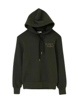 Cross Sportswear - W Sarah Jsg4 Hoodie - Sportinis džemperis su gobtuvu - Žalia