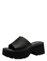 Tamaris - Women Slides - Platforminės basutės - Juoda