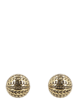 Marc Jacobs - The Monogram Stud Earrings - Auskarai - Aukso