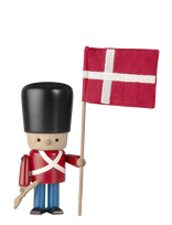 Novoform - Xl Danish Royal Guard - Ceremonial Uniform - Medinė figūrėlė - Raudona