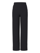 Pieces - Pcmichelle Scuba Hw Pants Swt Noos Bc - Plačios kelnės - Juoda