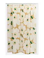 Marimekko Home - Unikko Shower Curtain 180X200 - Dušo užuolaidos - Smėlio