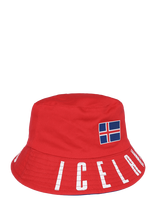 NeH - Kids Iceland Sunhat - Kepurė - Raudona