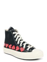 Comme Des Garçons - Play Multi Heart Sneakers - Aukštakulniai sportbačiai - Juoda