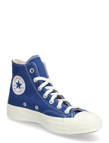 Comme Des Garçons - Play Converse Blue High Top Sneakers - Aukštakulniai sportbačiai - Mėlyna