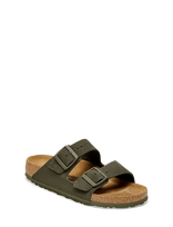 Birkenstock - Arizona Leve Thyme - Plokščiapadžiai sandalai - Chaki spalva
