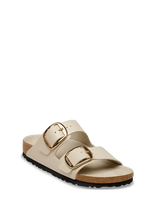 Birkenstock - Arizona Bb Lena Hs Oyster Hex - Plokščiapadžiai sandalai - Kreminė spalva