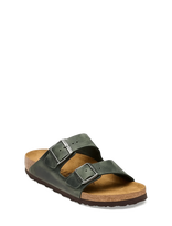 Birkenstock - Arizona Leoi Thyme - Plokščiapadžiai sandalai - Žalia