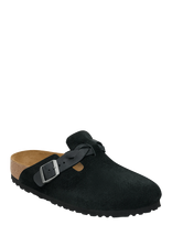 Birkenstock - Boston Braided Leoi/Leve Black - Plokščiakulniai bateliai - Juoda