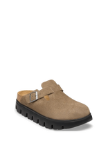 Birkenstock - Boston Chunky Leve Gray Taupe - Plokščiakulniai bateliai - Smėlio