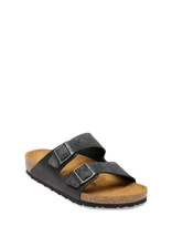 Birkenstock - Arizona Leve/Leoi Charcoal - Sandalai - Pilka
