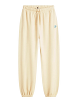 Tommy Hilfiger - Th Script Sweatpant - Sportinės kelnės - Kreminė spalva
