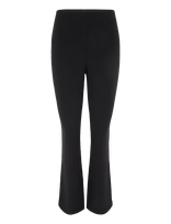 Calvin Klein - Tailored Knit Pull On Flare Pant - Platėjančios kelnės - Juoda
