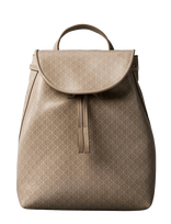 Calvin Klein - Emblem Aop Mini Backpack - Kuprinė - Smėlio