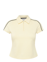 Calvin Klein Jeans - Ss Punto Milano Shrunken Polo - Marškinėliai trumpomis rankovėmis - Geltona