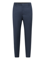Calvin Klein - Micro Check Slim Trouser - Klasikinės kelnės - Tamsiai mėlyna