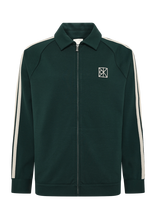 Calvin Klein - Ls Luxe Ponte Track Jacket - Lengva striukė - Žalia