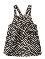 Name It - Nbfoda Twi Bibskirt 4444-Td F - Kūdikių suknelė be rankovių - Juoda
