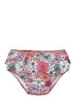 Color Kids - Baby Swimdiaper W. Frills,Aop - Sauskelnės - Koralinė spalva
