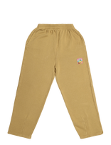 Bobo Choses - Taxi Saurus Tag Cocoon Jogging Pants - Sportinės kelnės - Chaki spalva