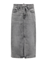 Kids Only - Kogluna Belted Midi Skirt Dnm - Džinsinis sijonas - Pilka