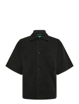 Annarr - Anrharki Overshirt Ss - Marškiniai trumpomis rankovėmis - Juoda
