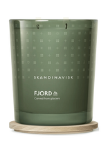 Skandinavisk - Fjord 2-Wick Scented Candle 350G - Kvapni žvakė - Chaki spalva