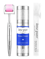 Âme Pure - Wrinkleraser Basic - Anti-Age Microneedling Derma Roller Kit - Gua Sha ir veido voleliai - Mėlyna