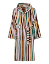 Missoni Home - Aura Hooded Bathrobe - Chalatas - Marga / raštuota